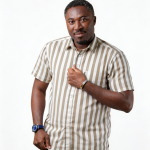 Fair & Fashion Striped Short Sleeve