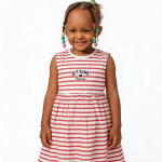 Lemon Explorer Striped Dress