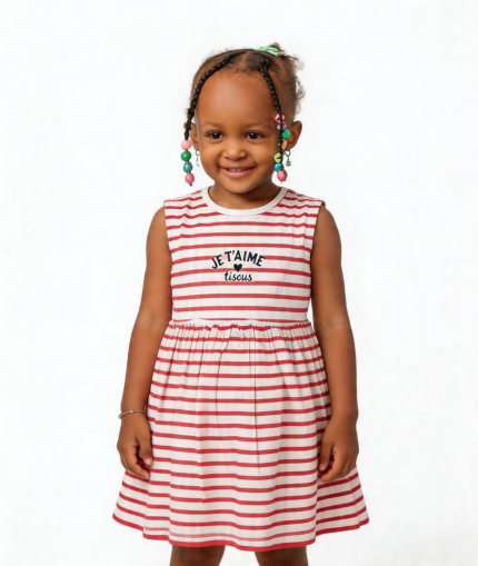 Lemon Explorer Striped Dress