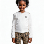 Okaidi Top & Leopard Leggings